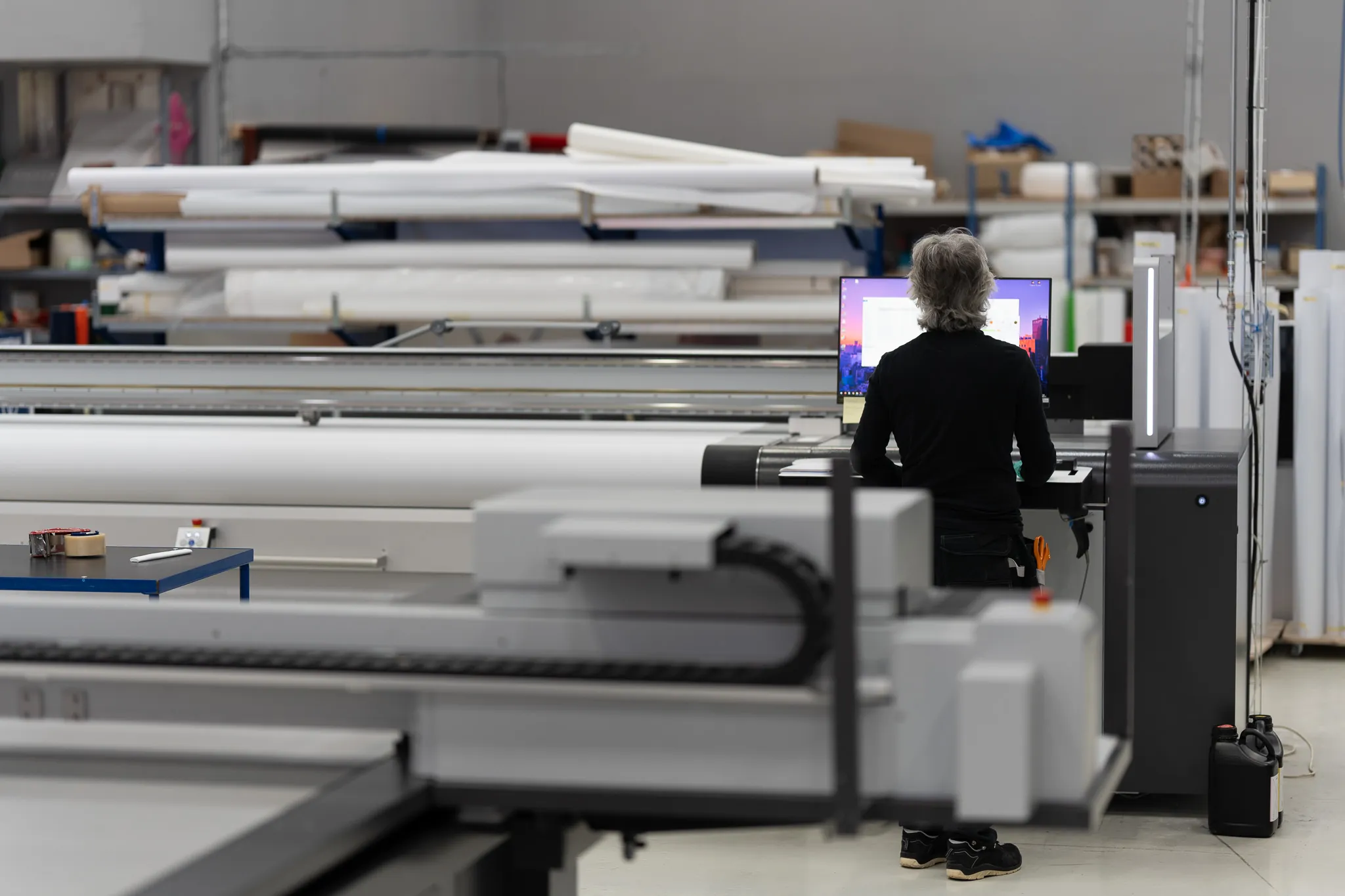 Tryckproduktion hos Specialprint i Helsingborg